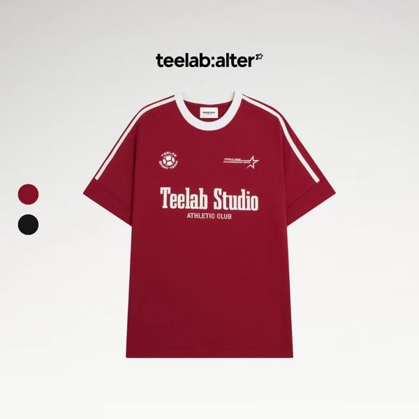 Teelab Alter Oversized Cotton Athletic Club Tee TS275