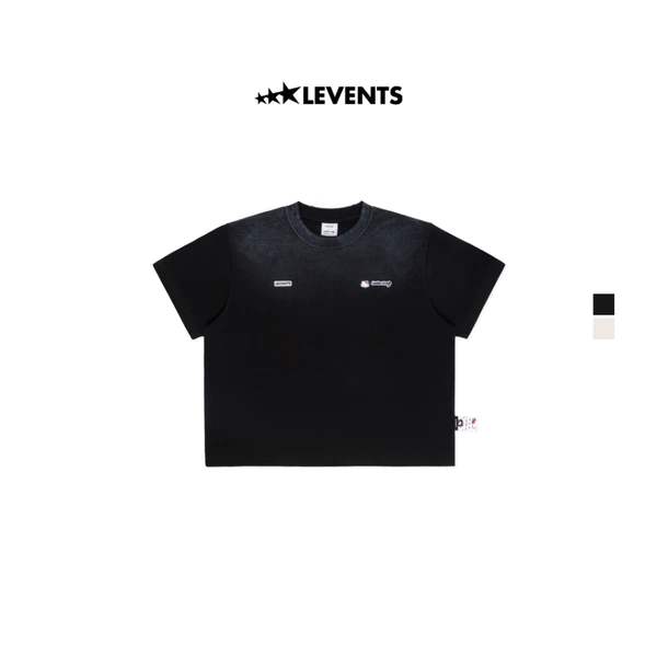 Levents® x Hello Kitty | Áo Thun Small Kitty Boxy 2.0 Tee 100% Cotton T-shirt