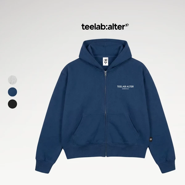 Hoodie Zip Teelab Alter Boxy Cotton World Tour Hoodie HD139