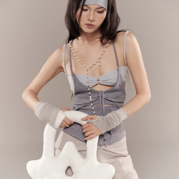 BERNIE TOP (GREY) BunnyHill SSE16
