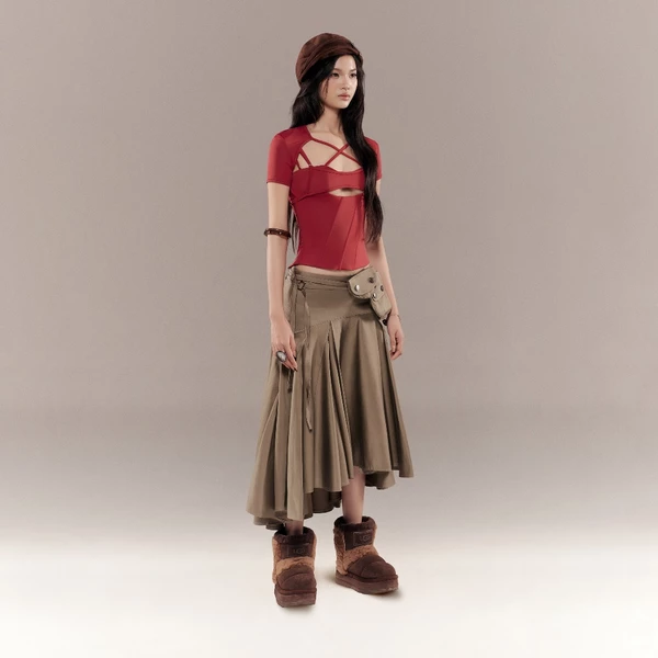 CASMIR TOP (RED) BunnyHill SSE12