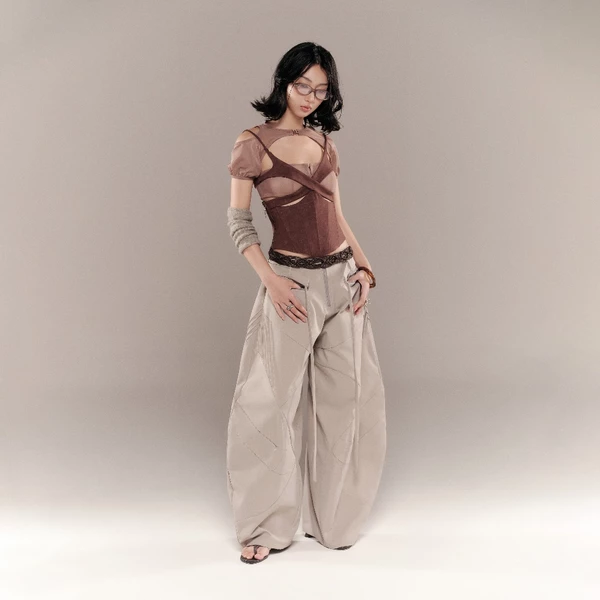 TYRUS PANTS (GREY) BunnyHill SSE04