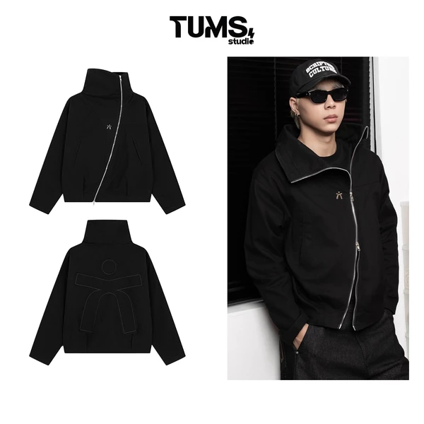 ÁO KHOÁC | TUMS CROSS JACKET DÂY KÉO CHÉO 2 ĐẦU VẢI CANVAS