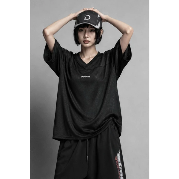 Áo thun thể thao Degrey Jersey BASIC 84 cổ tim