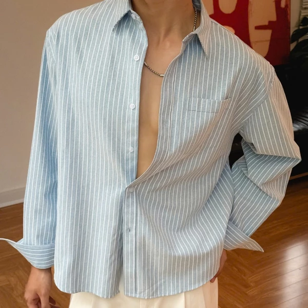 Áo Sơ Mi Nam B Brown Form Oversized Dài Tay Vải Oxford - LEGOLAS Shirt