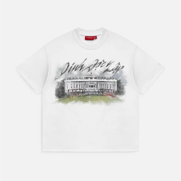 Áo thun NEEDS OF WISDOM DDL Tee - White - Local Brand Chính Hãng