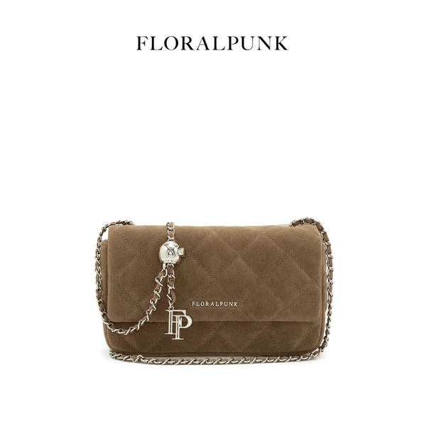 [NEW] Túi Xách Floralpunk Ivy Chain Bag  Small - Suede Teddy