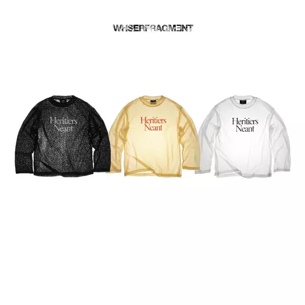 HERITIERS TSHIRT / Áo thun giấy mỏng mát đi biển nam nữ Whose Studio