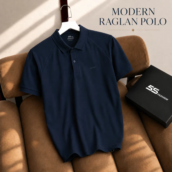 Áo Polo Nam MODERN RAGLAN 5S FASHION Mùa Hè, Mềm Mát, Lịch Lãm, Sang Trọng M0APC26100