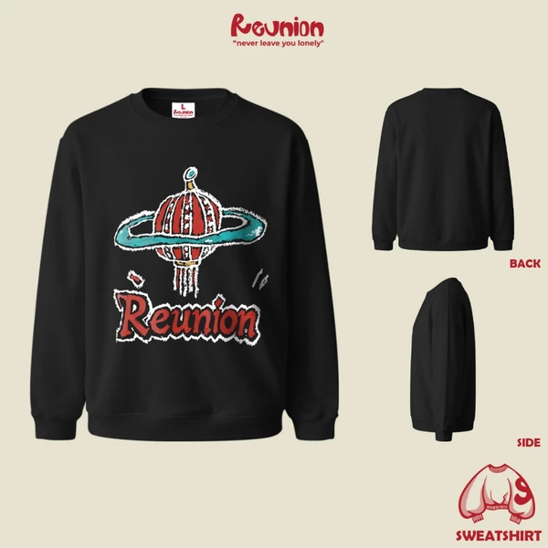 Áo Sweatshirt REUNION "EASTWOOD" Áo Sweater Nam Nữ Form Rộng SWT35