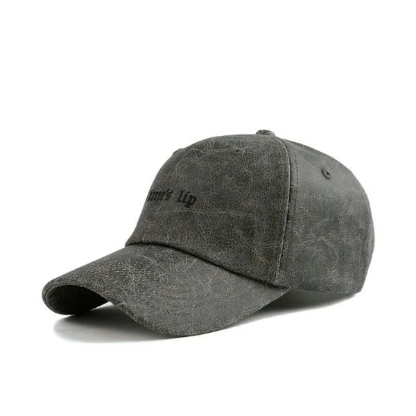 Nón PREMI3R ballcap roman logo craked black TBP02101