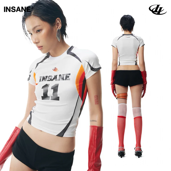 Áo Thun Thể Thao InsaneClo IRON W JERSEY Form SlimFit Chất Liệu Polyester Nhập Khẩu