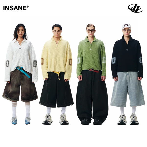 Áo Thun Dài Tay InsaneClo 00 LONGSLEEVE Form Oversized Chất Liệu Len Nhập Khẩu