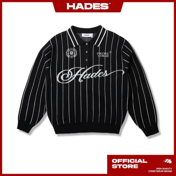 HADES CLASSIC POLO KNIT - ĐEN - HADES Brand Chính Hãng