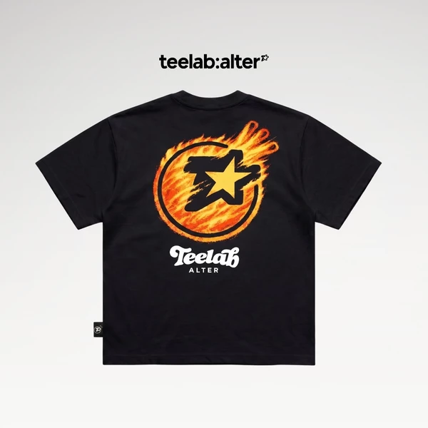 Áo Thun Teelab Alter TI-STAR-Flame Semi-Oversized Cotton Tee TS385