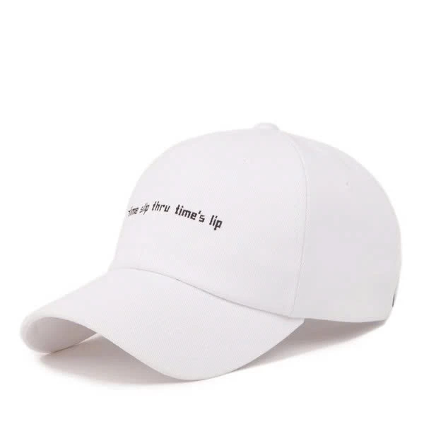 Nón vải lưỡi trai PREMI3R ballcap slogan white TBC02202