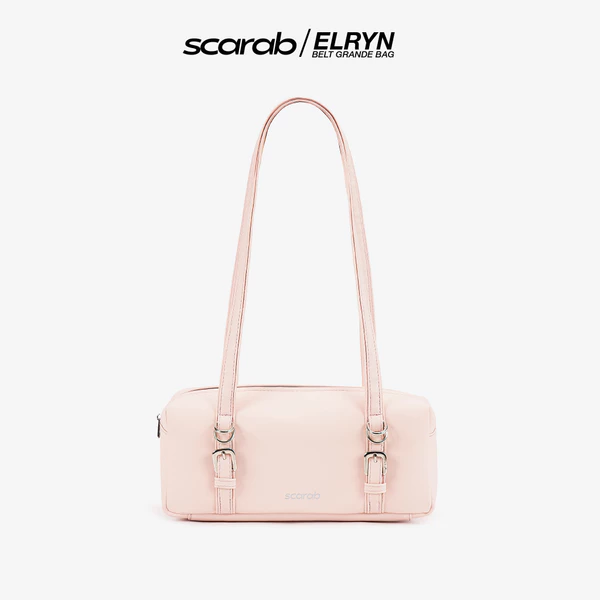Túi xách đeo vai SCARAB ELRYN BELT GRANDE PINK thời trang nam nữ nhỏ gọn đựng IPad Mini, điện thoại, ví, đồ trang điểm