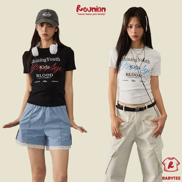 Áo BabyTee REUNION "BLISS AGE" Baby T-shirt BT2