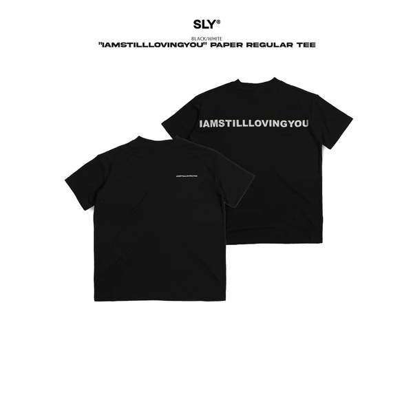 Áo thun vải giấy SLY LOVING YOU