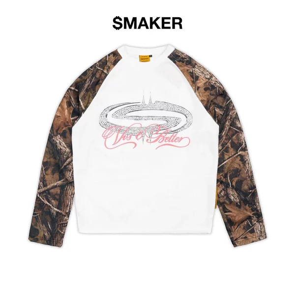 [SMAKER] Áo dài tay phối 2 màu - VVS & BETTER WAFFLE TEE