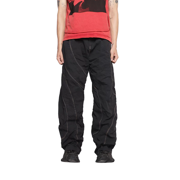 Quần Dài Goldie "PILOT BLACK WASHED" 100% Polyster