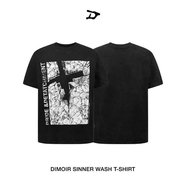 Áo thun DIMOIR SINNER màu Wash
