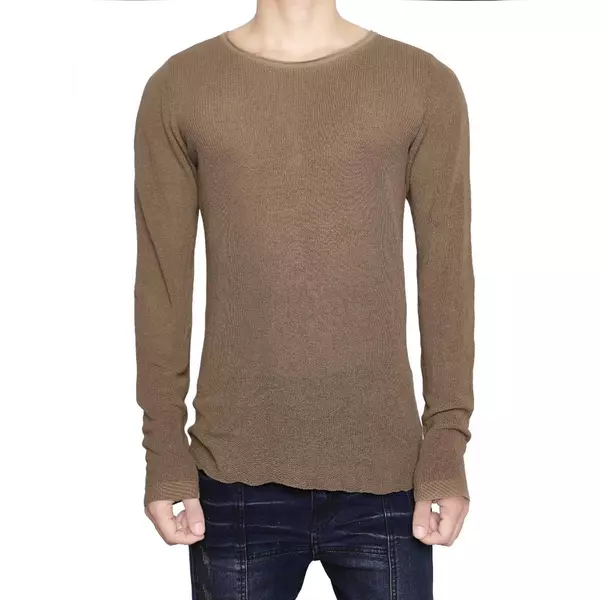 Áo Len Goldie "KNIT OLIVE" Form Cropped