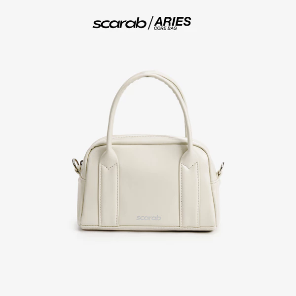 Túi Đeo Chéo Da Mềm SCARAB ARIES CORE BAG, Túi Da PVC Thời Trang Nam Nữ Đựng Vừa Điện Thoại, Ví Tiền, Đồ Trang Điểm