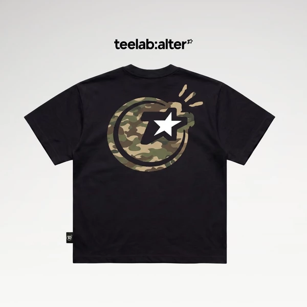 Áo Thun Teelab Alter TI-STAR-Camo Semi-Oversized Cotton Tee TS388