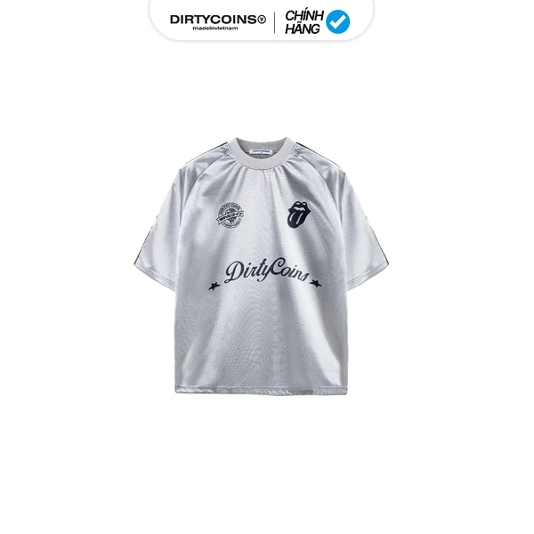 [DCxRS] Áo DirtyCoins Jersey Soccer Logo Glossy Grey
