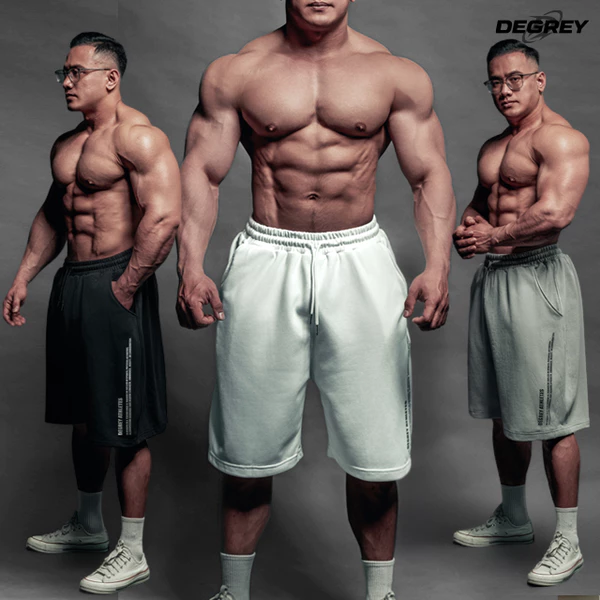 Quần lửng chất liệu chân cua Degrey short pant thiết kế thời trang nam nữ