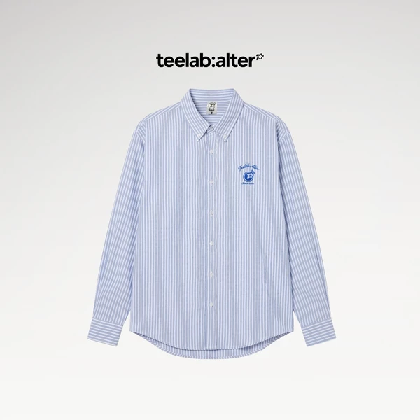 Sơ Mi Dài Tay Teelab Alter Oxford Stripe Oversized Shirt SS096