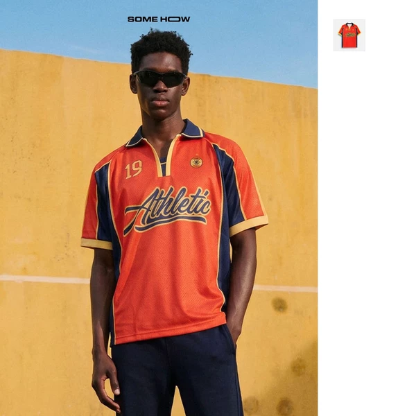 [New6] Áo Polo Oversize Spain Arden Athletic, Chất Vải Thoải Mái Thoáng Mát Cá Tính, PL0245, SOME HOW STORE