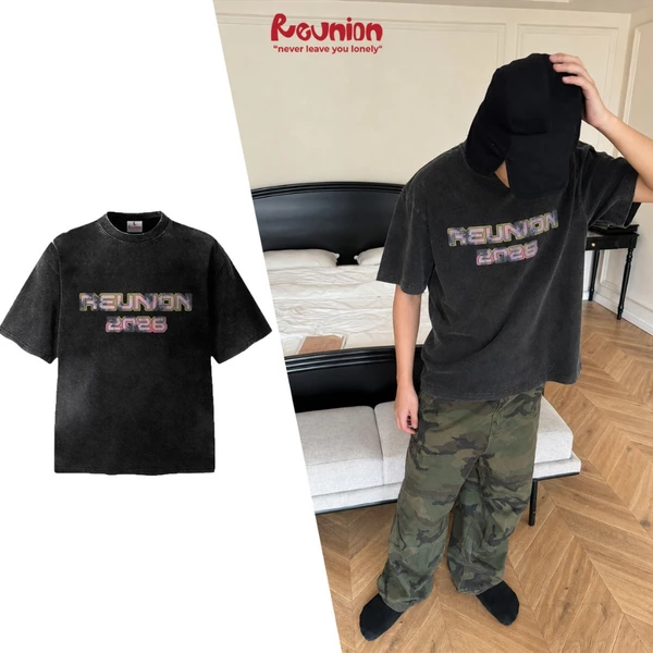 Áo Thun Washed REUNION  "COLOR" T-shirt TSW32