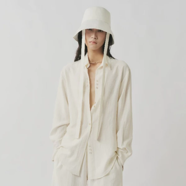 HIGHCHIC - LIMINAL COLLECTION - ÁO SƠ MI NỮ - GRAIN SHIRT - KIỂU DÁNG THANH LỊCH