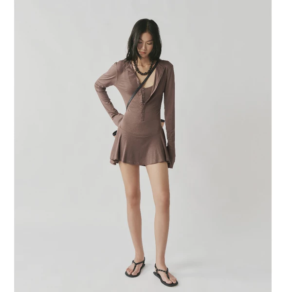 HIGHCHIC - LIMINAL COLLECTION - HEMIS DRESS - VÁY NGẮN