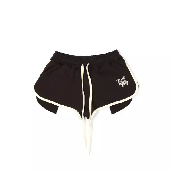 QUẦN THUN LOCAL BRAND - SWE FEMME SHORTS - BROWN