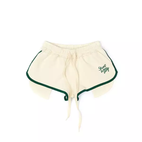QUẦN THUN LOCAL BRAND - SWE FEMME SHORTS - BEIGE