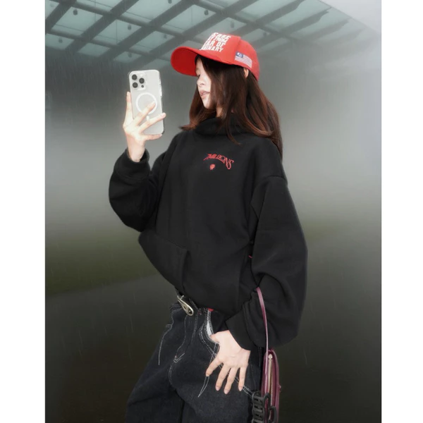 Áo Hoodie unisex 7millions 111 (Đen & Xám)