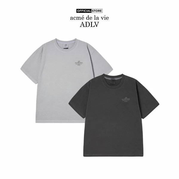 Áo thun ADLV JMB INTERIOR DRAWING PIGMENT dáng Classic màu Charcoal/Xám nhạt - Hàng chính hãng