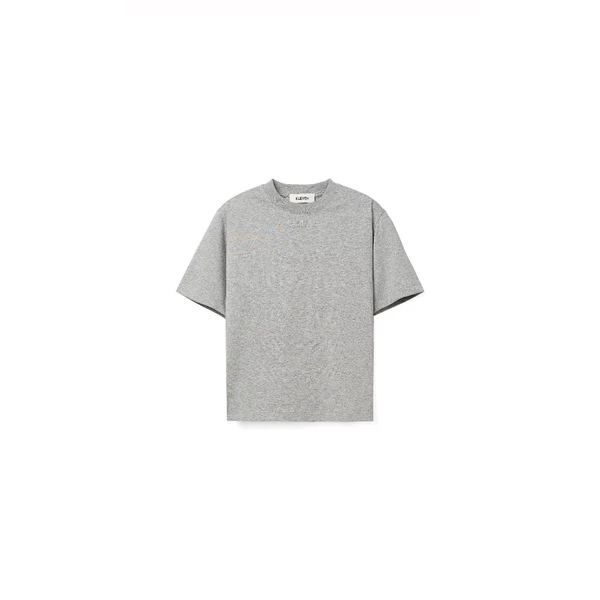 Eleven - Áo Thun Oversize Thêu Mono | Màu Xám