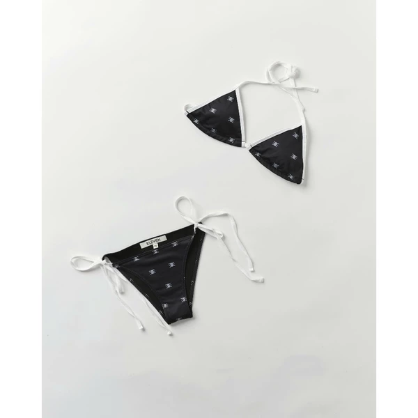 Eleven - Bikini In Họa Tiết Monogram | Màu Đen