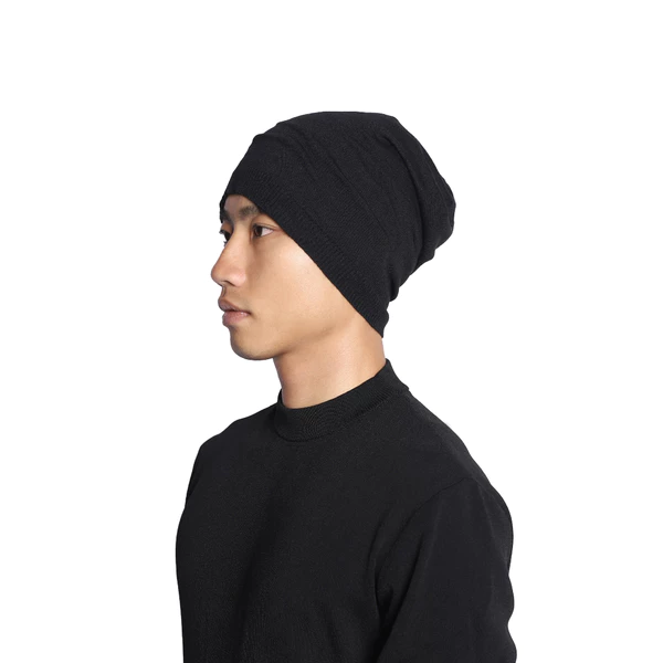 Mũ Len Godlie "ELECTRO BEANIE" Màu Đen