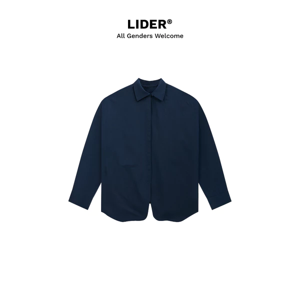 Áo Sơ Mi Tay Dài Phom Rộng Oversized Unisex LIDER DAILY OFFICER SHIRT