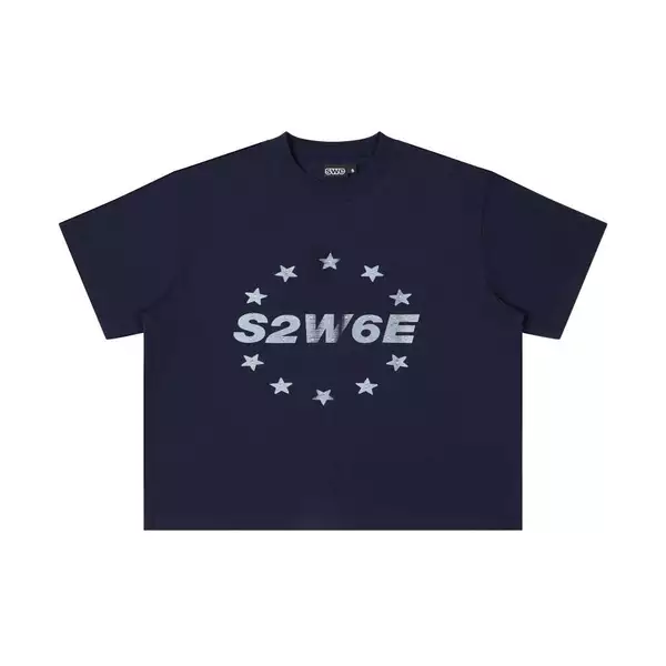 ÁO SWE UNION BOXY TEE - DARK NAVY