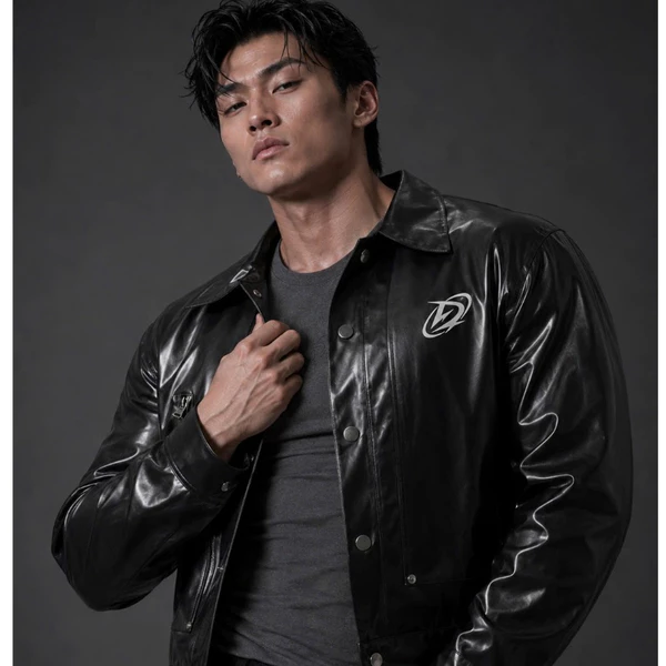 Áo Khoác Degrey Simili Black Jacket D Logo - JKDSI