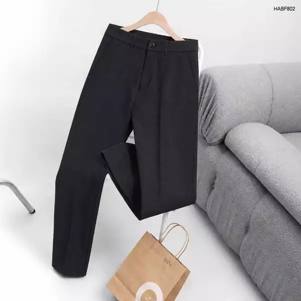 Quần âu smart SMART PANTS TORANO mặt vải phẳng phiu, hạn chế nhăn nhàu và co giãn thoải mái HABF802
