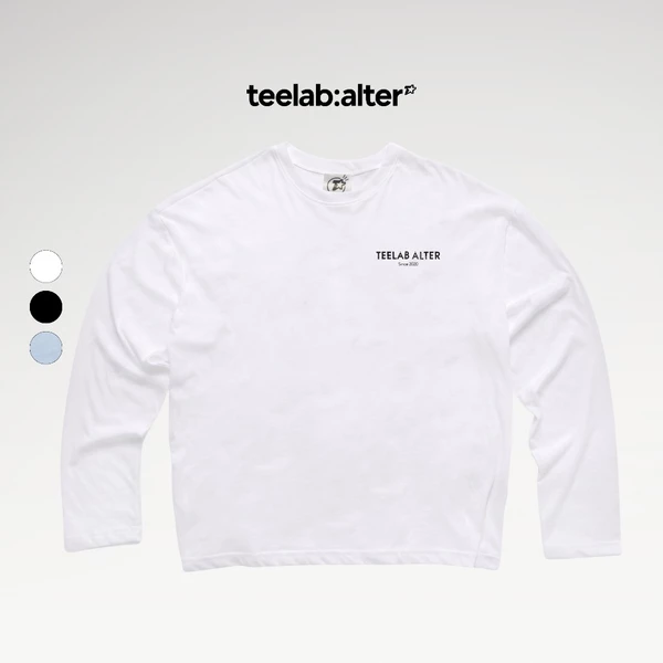 Áo Thun Dài Tay Teelab Alter Striped Grunge Oversized Cotton Tee TS401