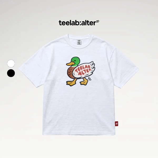 Áo Thun Teelab Alter Mallard Semi-Oversized Slub-Cotton Tee TS414