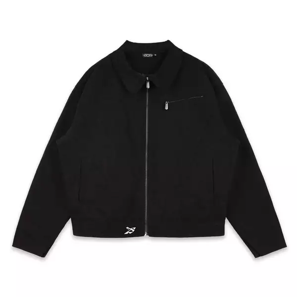 ÁO SWE SCRIPT JACKET - BLACK